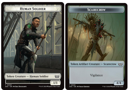 Human soldier // Scarecrow Double-Sided Token